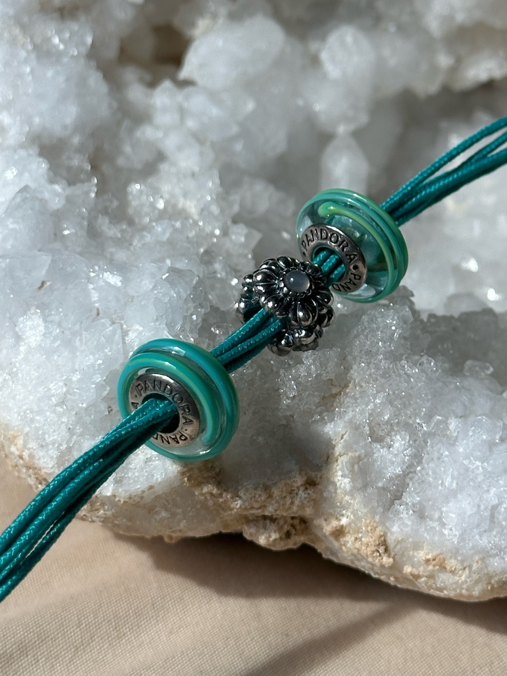 Pandora Blue Cord Bracelet